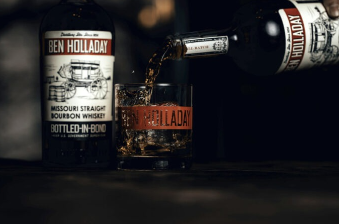 Ben Holladay Bourbon from the Holladay Distillery in Weston, Missouri