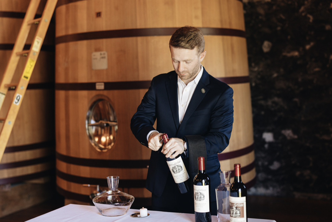 Napa Wine Country's Heitz Cellar congratulates Erik Elliott, MS