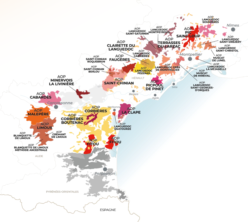 Languedoc wines