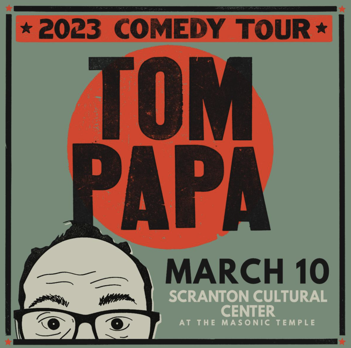 Philly loves Tom Papa - See Him LIVE at The Scranton Cultural Center March 10