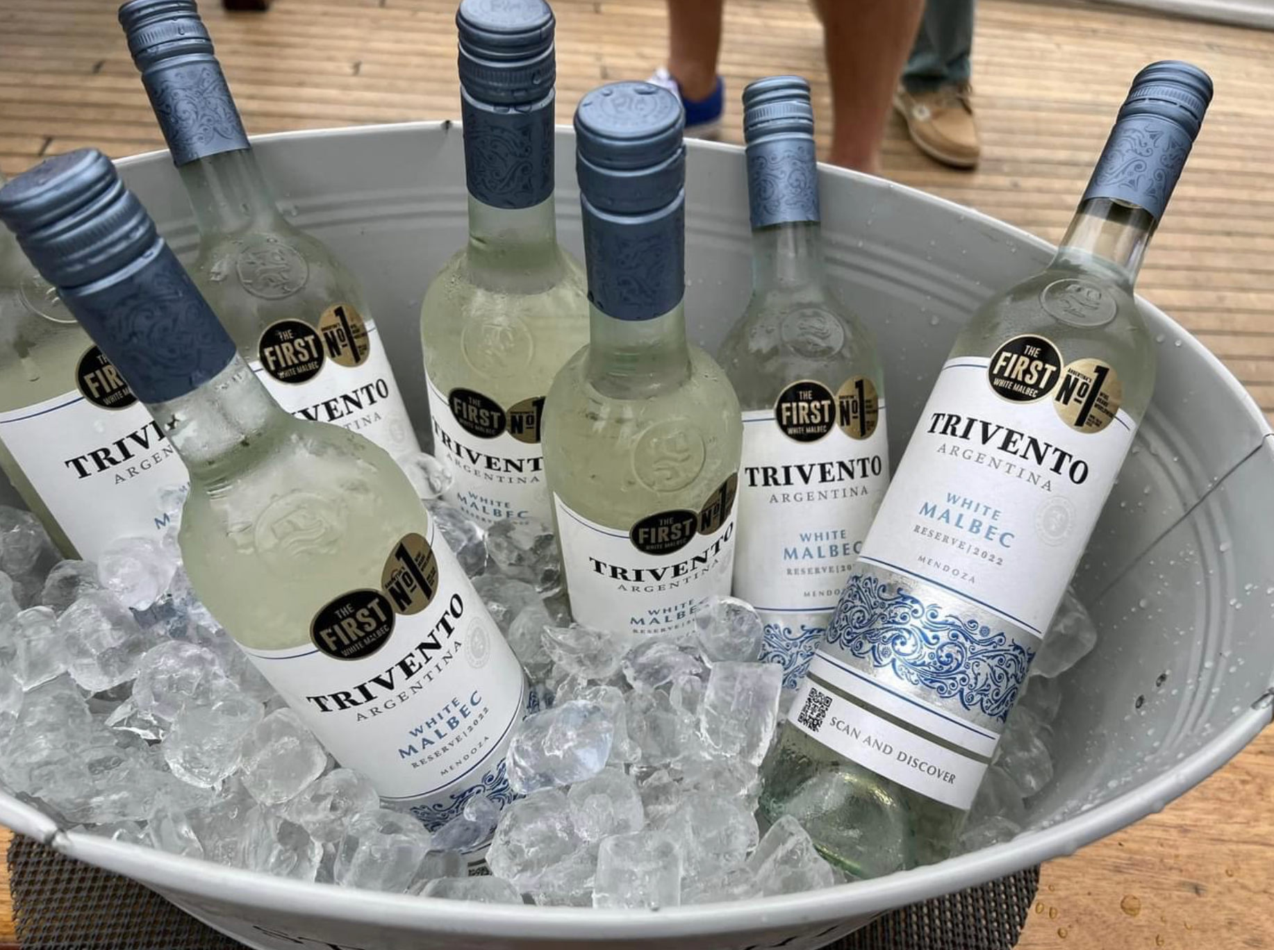 Perfect Philly Summertime wine! Trivento launches #TheFirstWhiteMalbec with Winemaker Maxi Ortiz