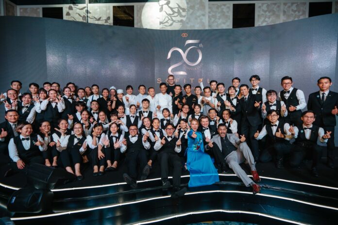 Sofitel Team celebrates