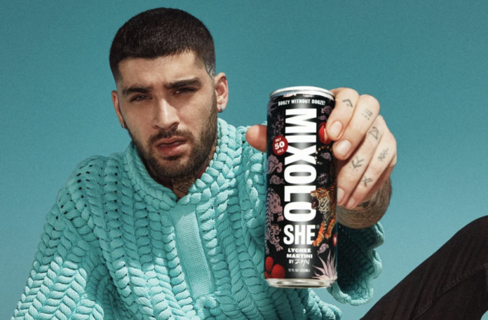 Zayn Malik launches a custom Lychee Martini flavor, joins Mixoloshe