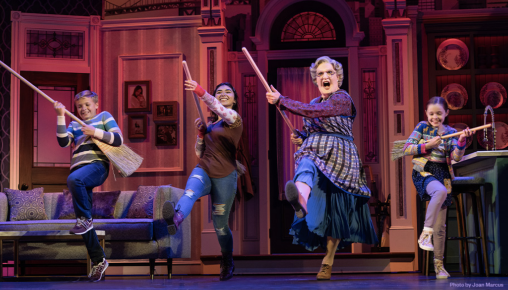 Broadway Hit “Mrs Doubtfire” at Philly’s Academy Of Music Feb 6-18 2024